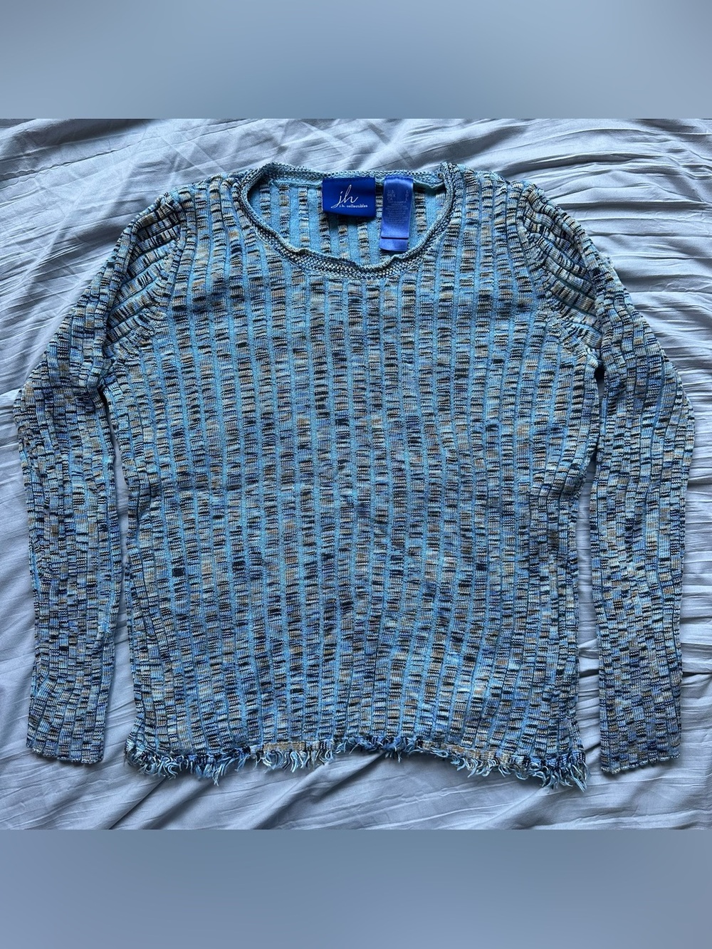 Vintage Blue Knit Sweater